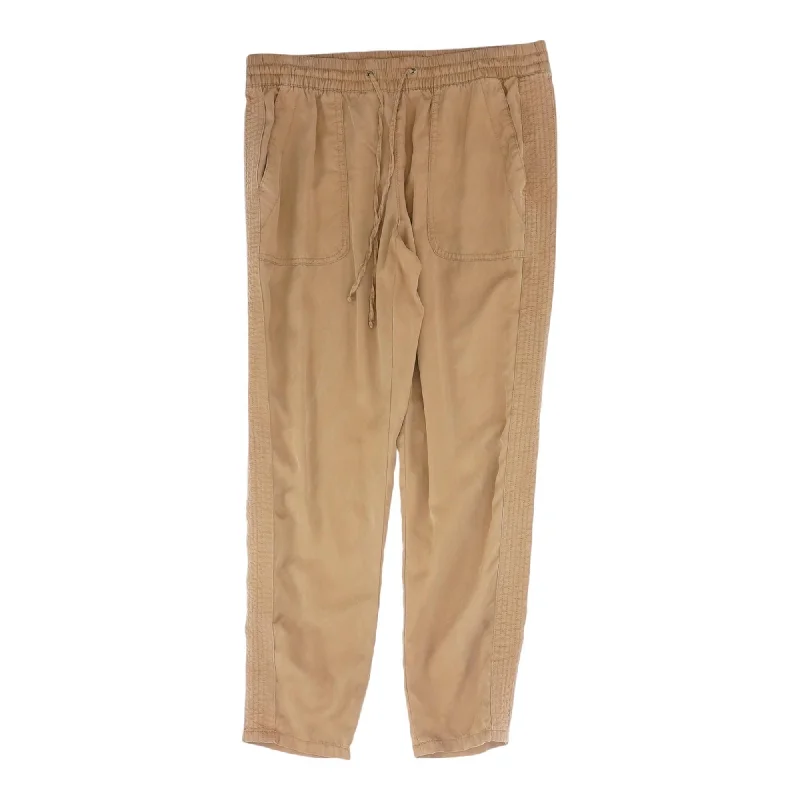 Brown Solid Pants