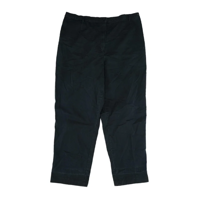 Navy Solid Chino Pants