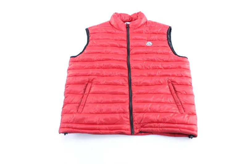 Moncler Red Puffer Vest