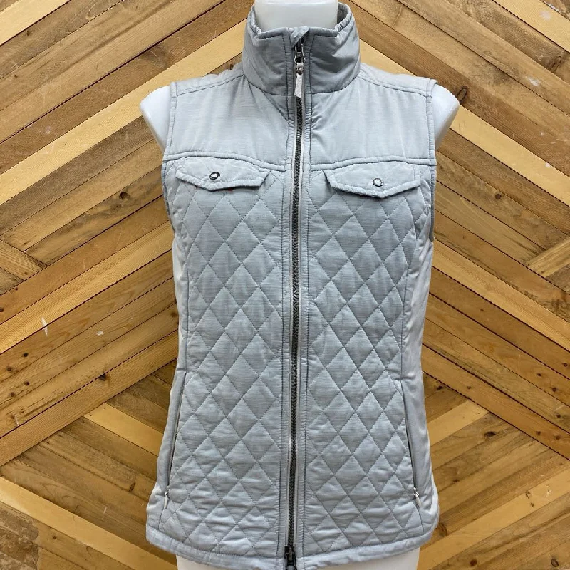 Royal Robbins - Women's Lightly Insulated Vest: Gray -women-MD